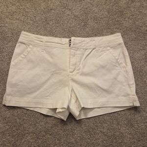 Maurices Classic White Women's Shorts
